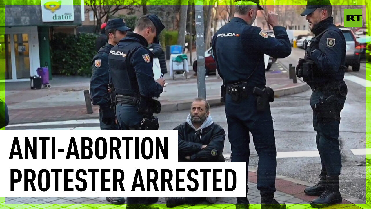 First pro-life protester arrested after Spain bans harassment of women having abortions