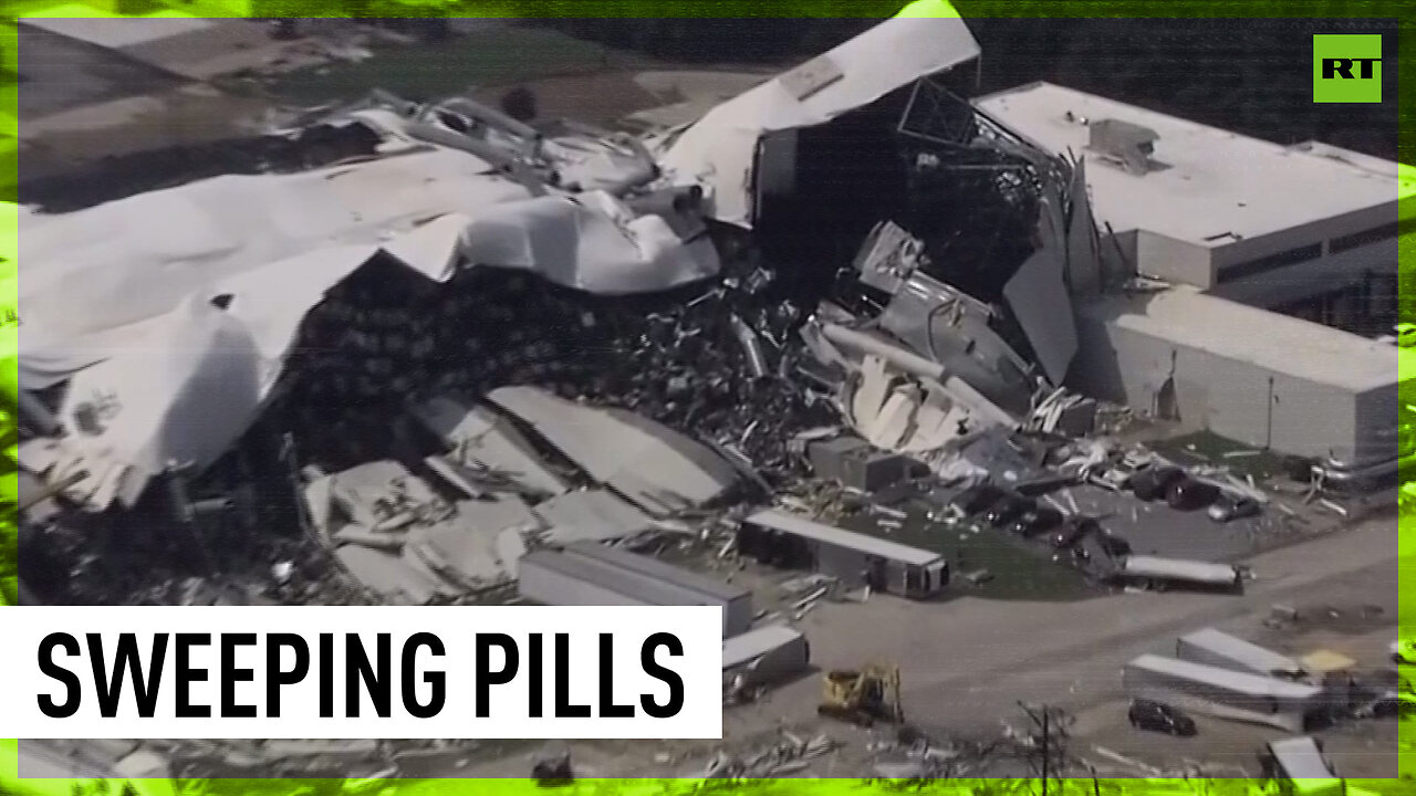 Tornado hits Pfizer plant, damaging huge amounts of medicine