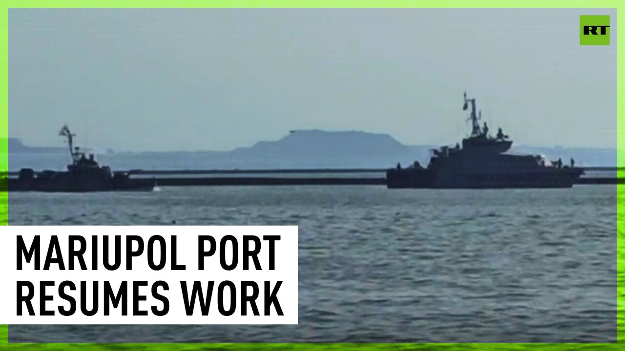 Port of Mariupol resumes operation