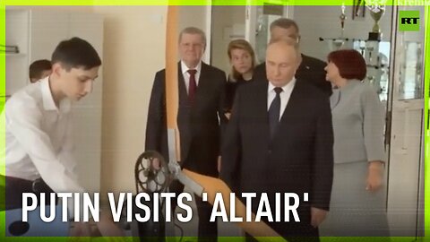 Putin visits 'Altair' Children's Abilities Development Center in Beslan