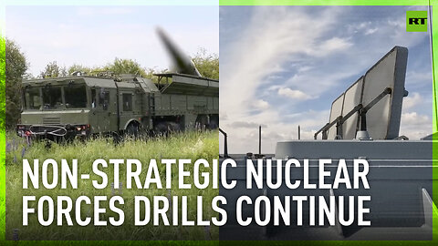 Non-strategic nuclear forces drills, part 2 | Electronic missile launched against simulated targets