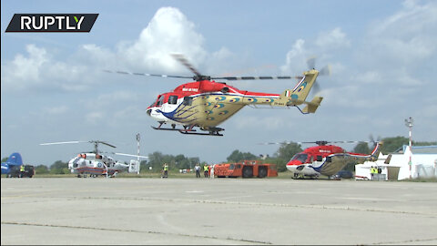 Aerobatic group from India in training before MAKS 2021