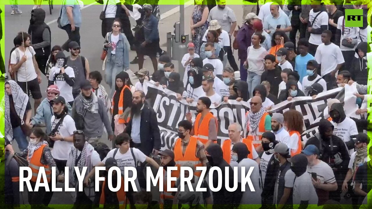 Hundreds march in Paris for anniversary of Merzouk's killing