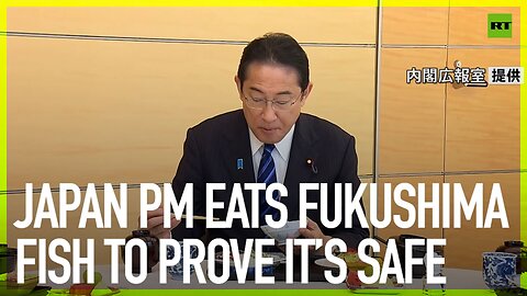 Japan PM eats Fukushima fish to prove it’s safe