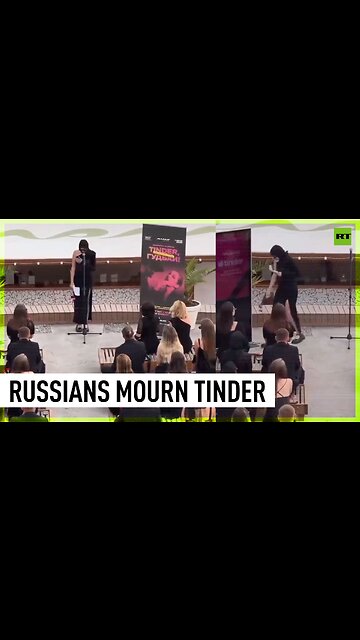 Tinder funeral | Russians say bye to dating app