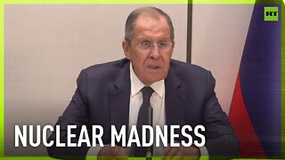 'This is madness' – Lavrov responds to Zelensky floating making nuclear weapons