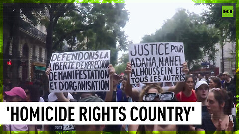 'They want to hide our dead' | Hundreds protest police violence in Paris