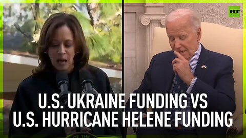 US Ukraine funding vs US Hurricane Helene funding