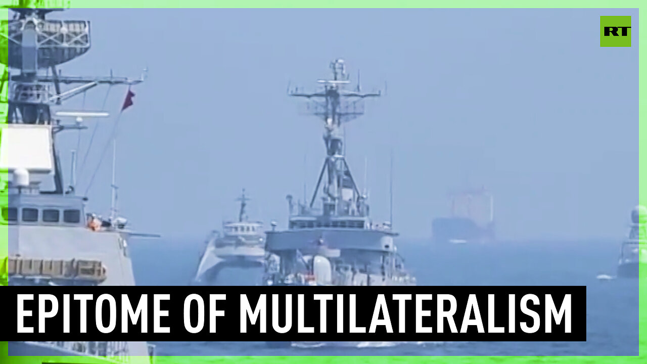 Russia, China and Iran conduct joint naval drills