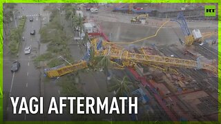 Typhoon Yagi wreaks havoc in Haikou, China