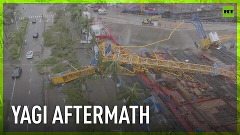 Typhoon Yagi wreaks havoc in Haikou, China