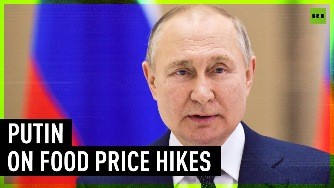 Food prices are growing, and they did so even before the special operation began - Putin