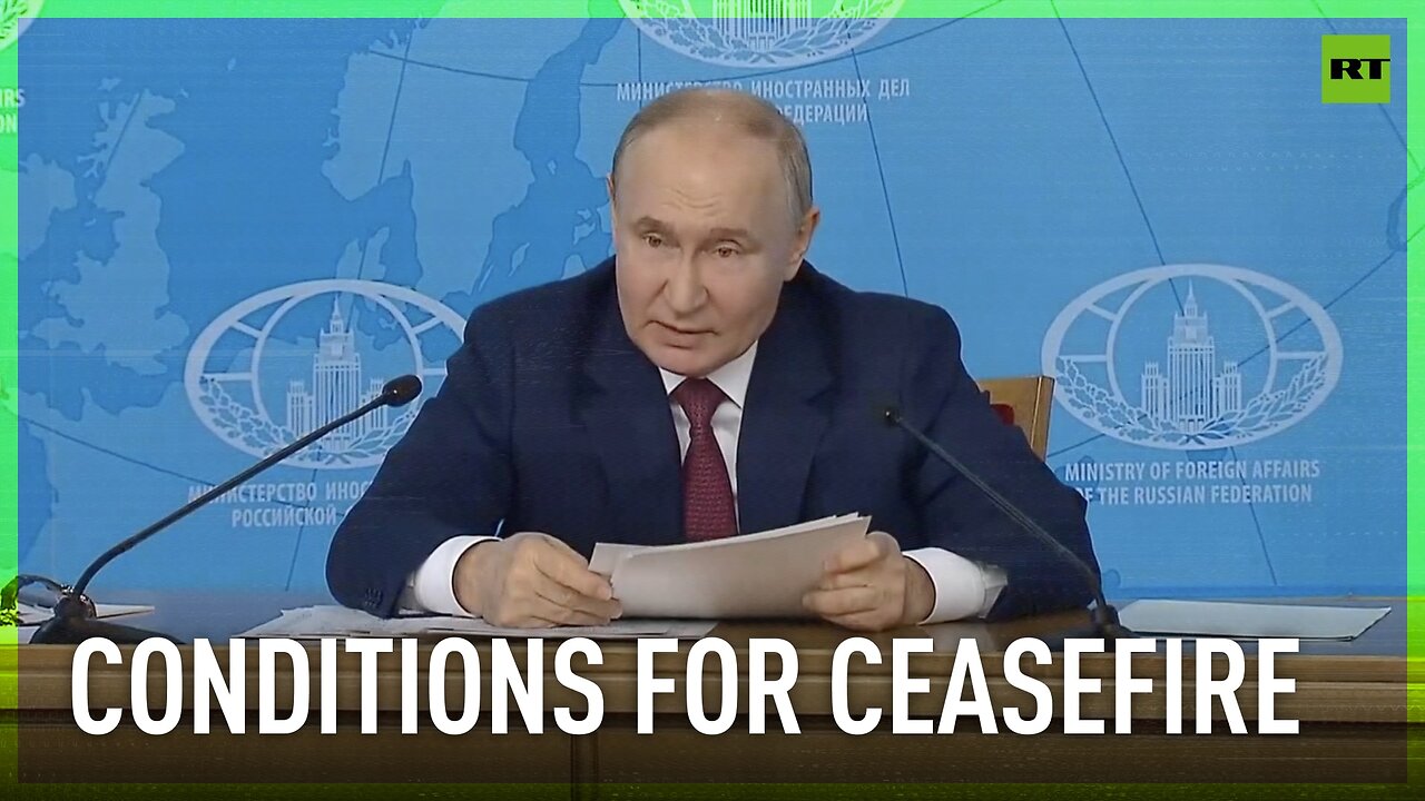 President Putin outlines conditions for peace