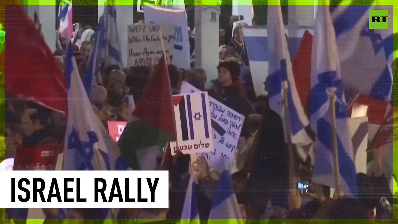 Massive protest held against Netanyahu’s new government in Tel Aviv