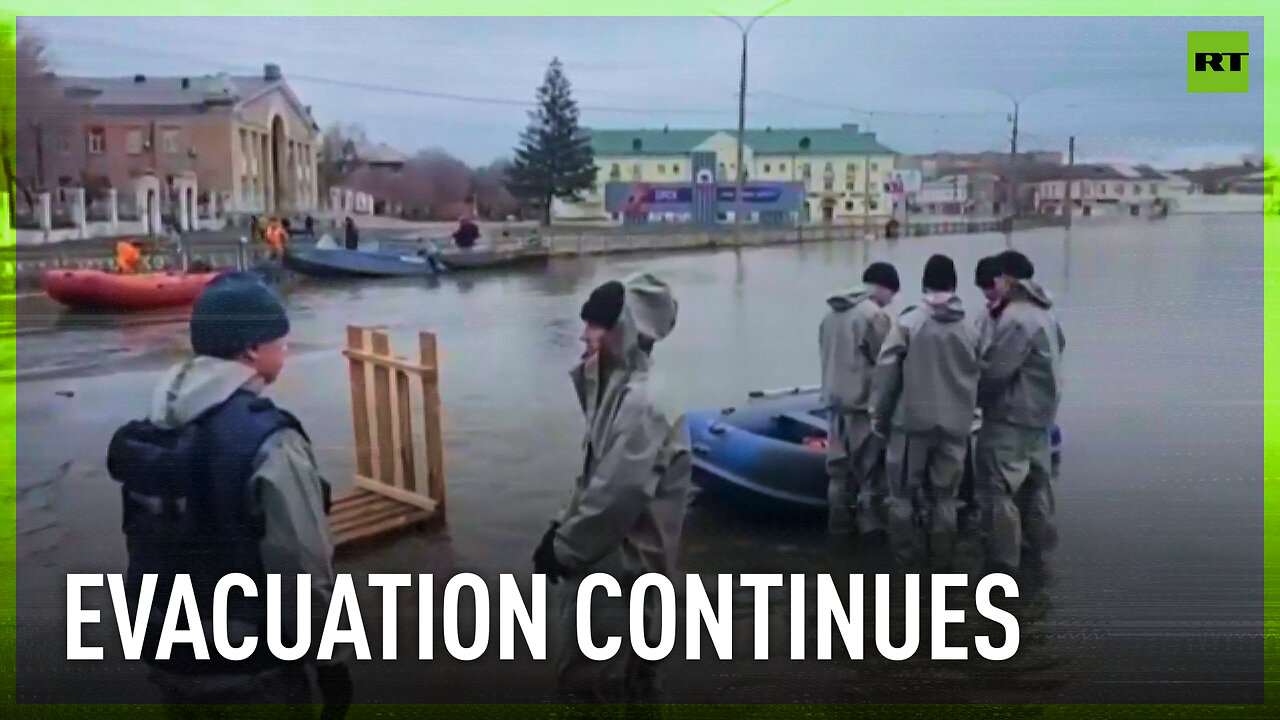 People and livestock rescued in flooded Russian regions