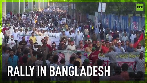 Demonstrators in Dhaka call for reforms and elections