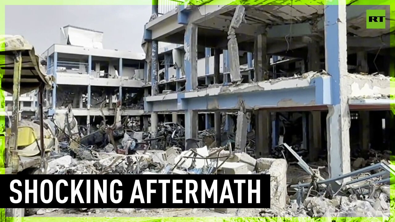 Ruins and suffering | Al-Falouja UN school siege aftermath