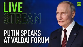 Putin speaks at Valdai International Discussion Club