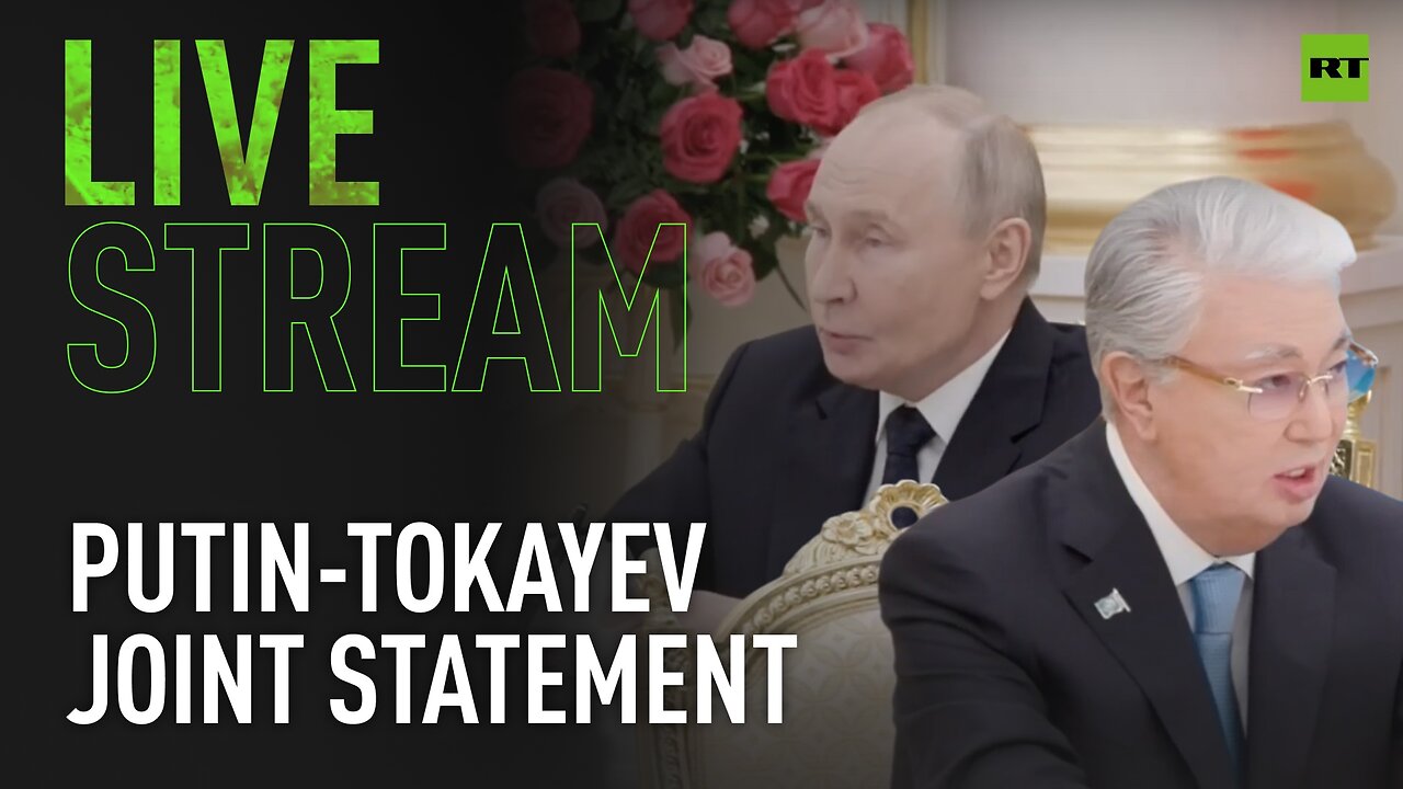 Putin and Tokayev make joint statement in Kazakhstan