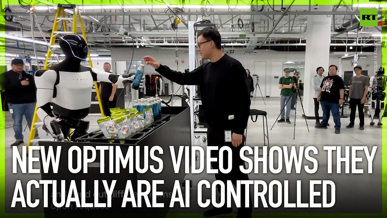 New Optimus video shows they might be AI controlled after all