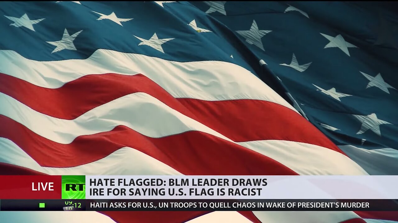 'Symbol of hatred' | BLM leader draws ire for declaring the US flag racist