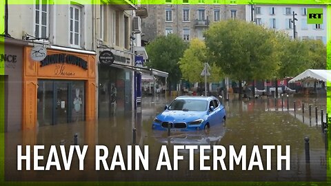 French city damaged by raging floods