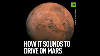 How it sounds to drive on Mars