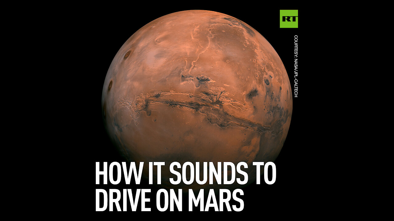 How it sounds to drive on Mars