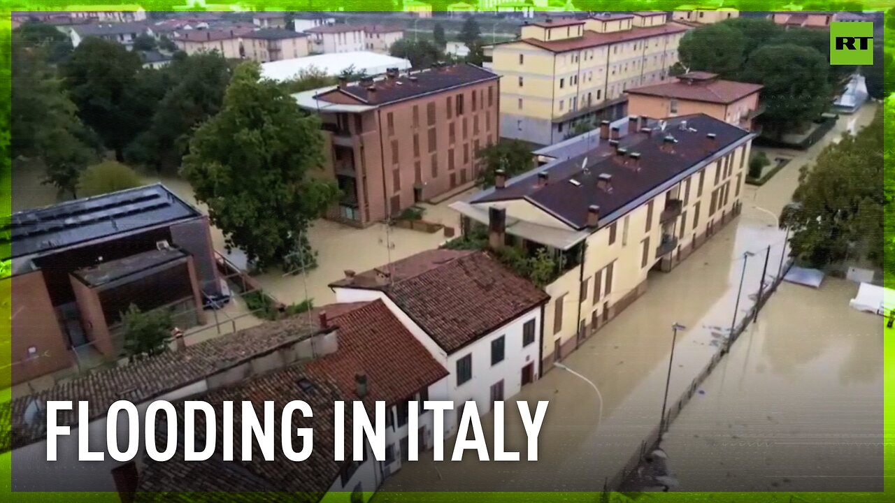 Italian northern region inundated by floodwaters