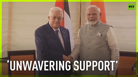 PM Modi meets Mahmoud Abbas, pledges strong support for Palestine