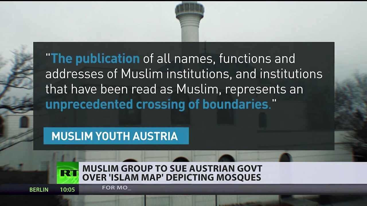 ‘National map of Islam’ | Austrian Muslims to sue govt over 'stigmatic' and 'racist' map