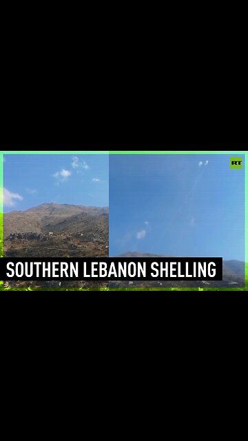 RT EXCLUSIVE | Israeli military bombs southern Lebanon