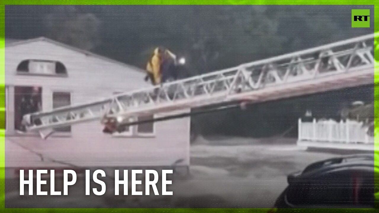 Firefighters rescue people trapped in Connecticut restaurant amid flooding