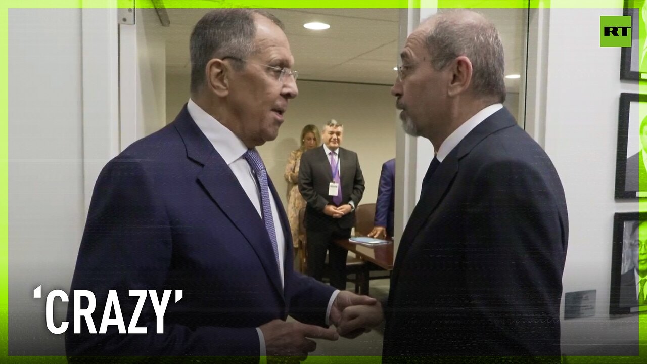 ‘Lots of crazy people here’ | Lavrov meets Jordanian FM in New York