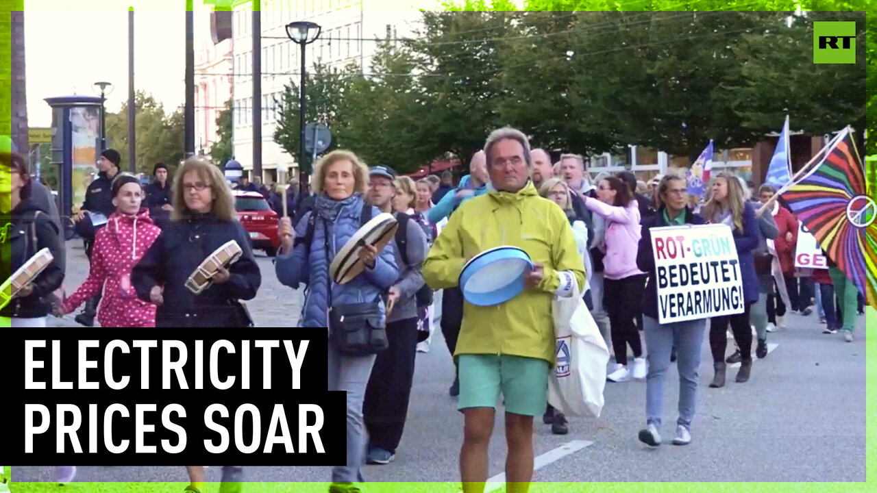 Hundreds protest against German government’s energy policy