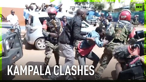 Violent clashes erupt at anti-corruption protest in Uganda