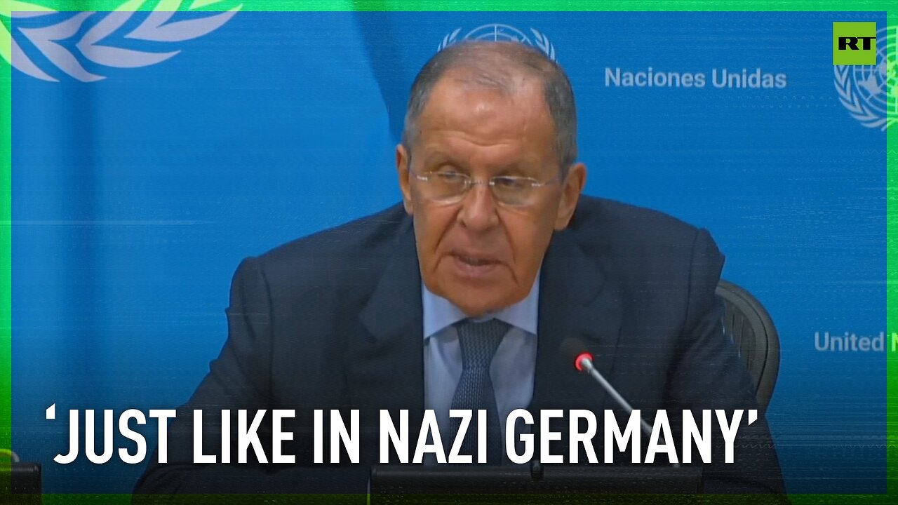 ‘Just like in Nazi Germany’ - Lavrov slams Ukraine’s Russian culture purge