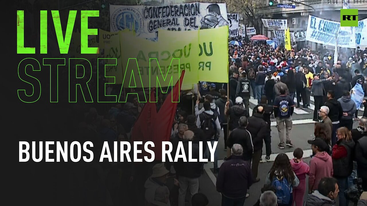 May Day rally in Buenos Aires | Argentines protest against Milei’s reforms