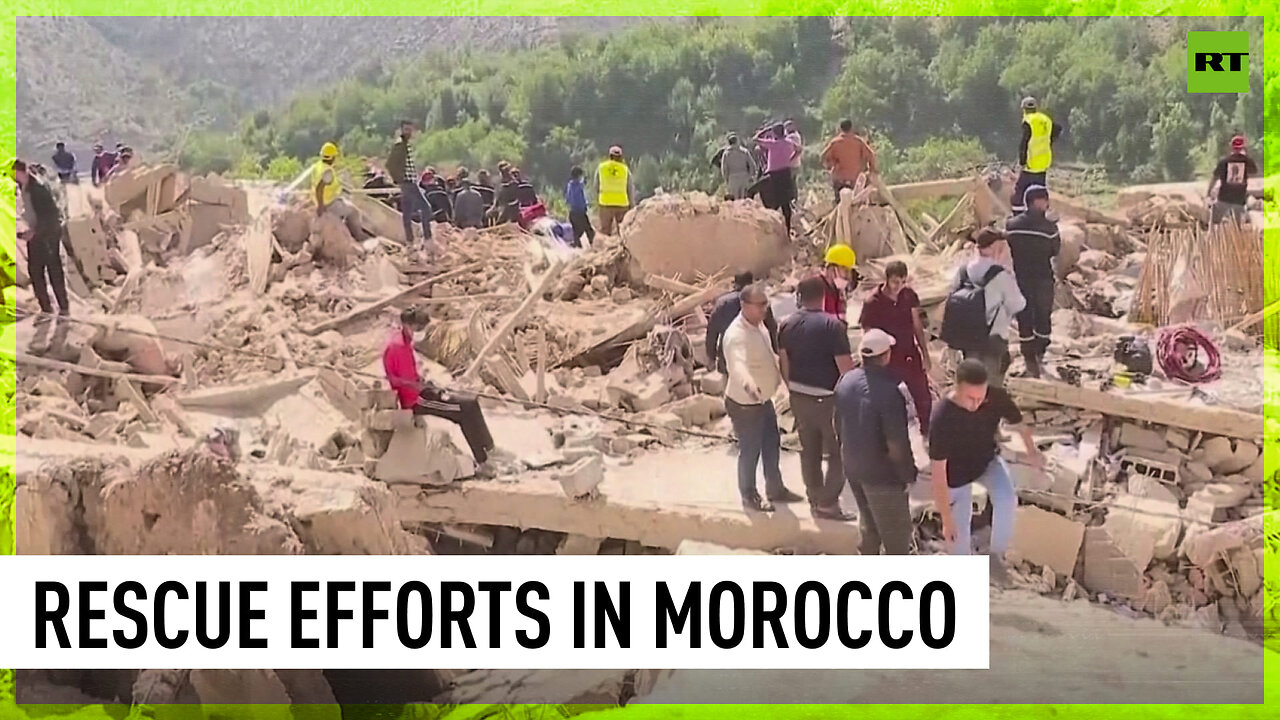 Rescue efforts ongoing in Morocco following deadly quake