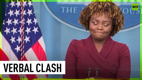 WH press secretary storms out of briefing after verbal fight with African journalist