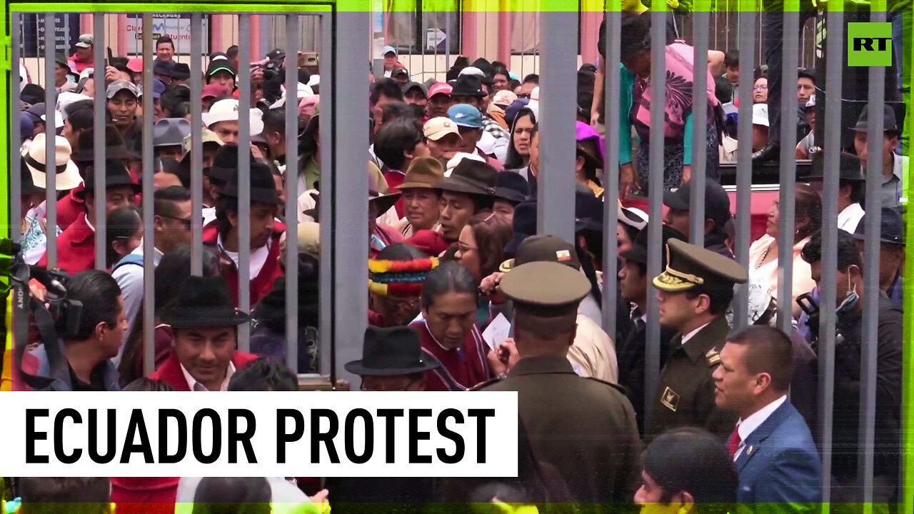 Indigenous activists in Ecuador demand water access & president’s impeachment