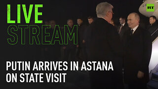 Putin arrives in Astana on state visit