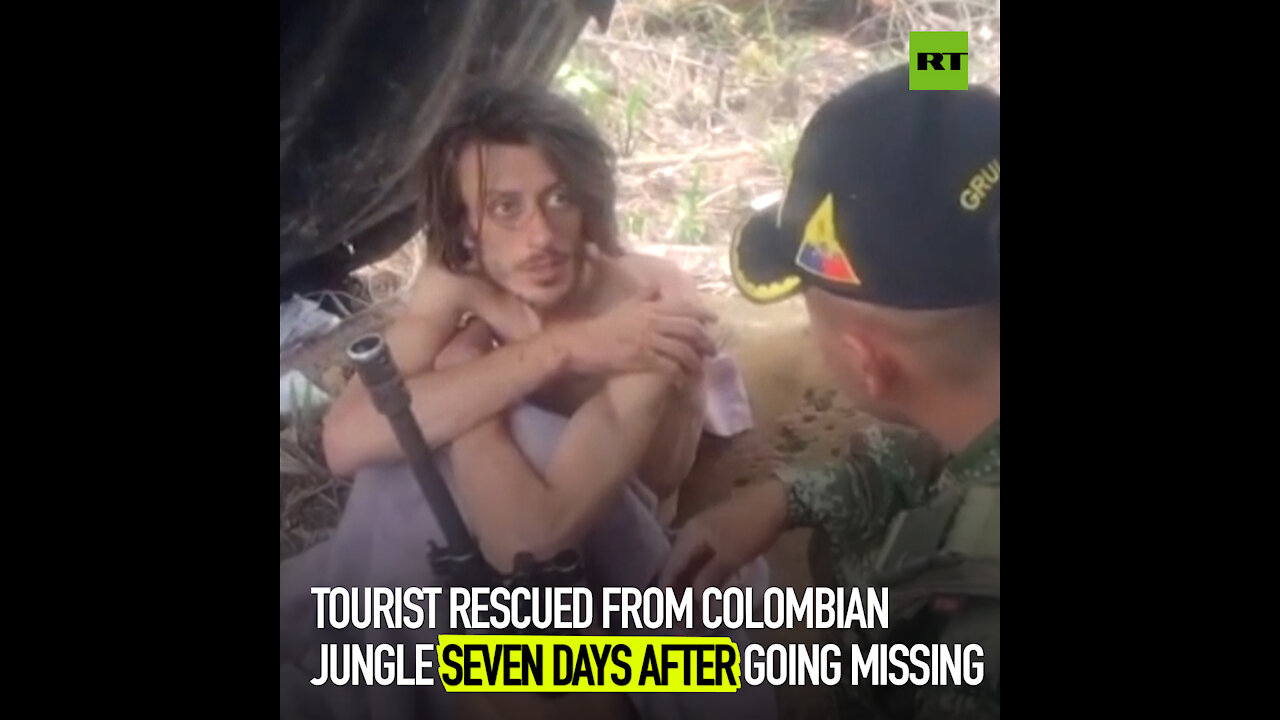 German tourist lost in Colombian jungle for a week