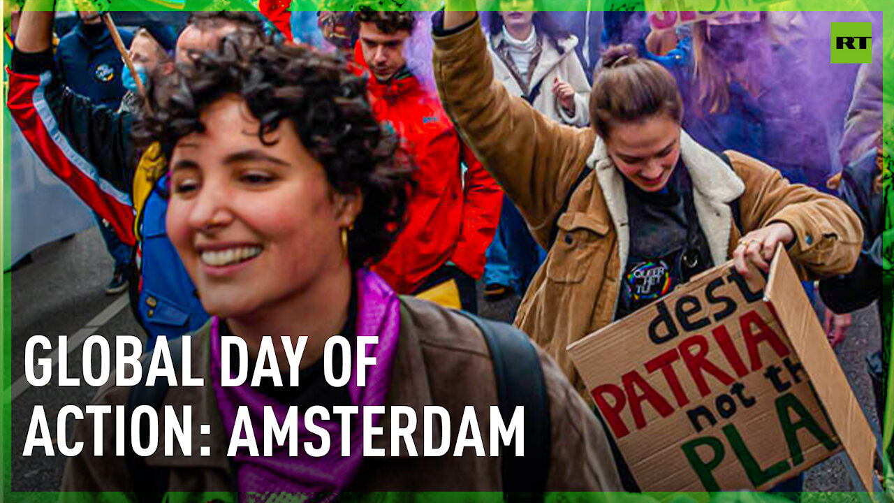 Thousands join Amsterdam march for Climate Justice