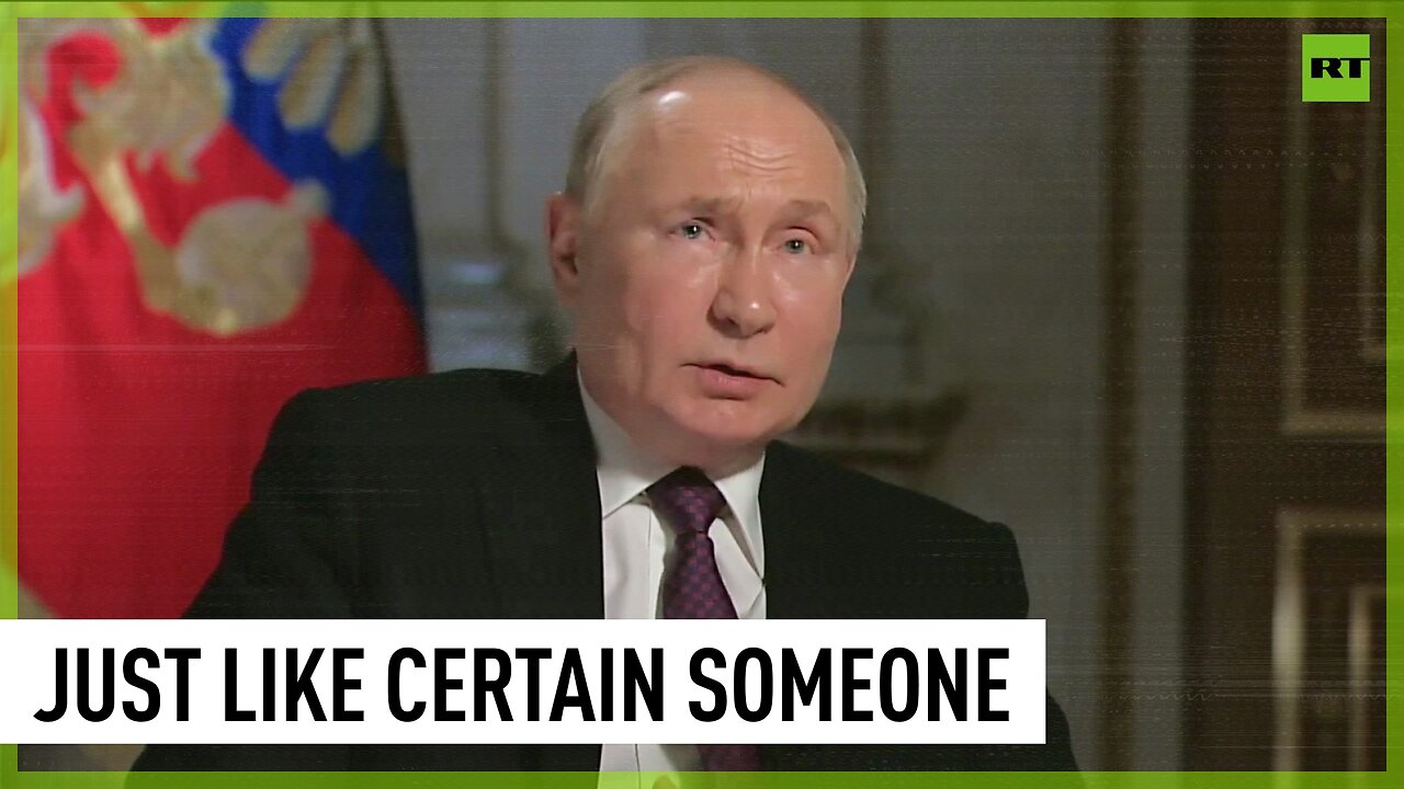 It's much easier to deal with those who have their noses covered in certain substances – Putin