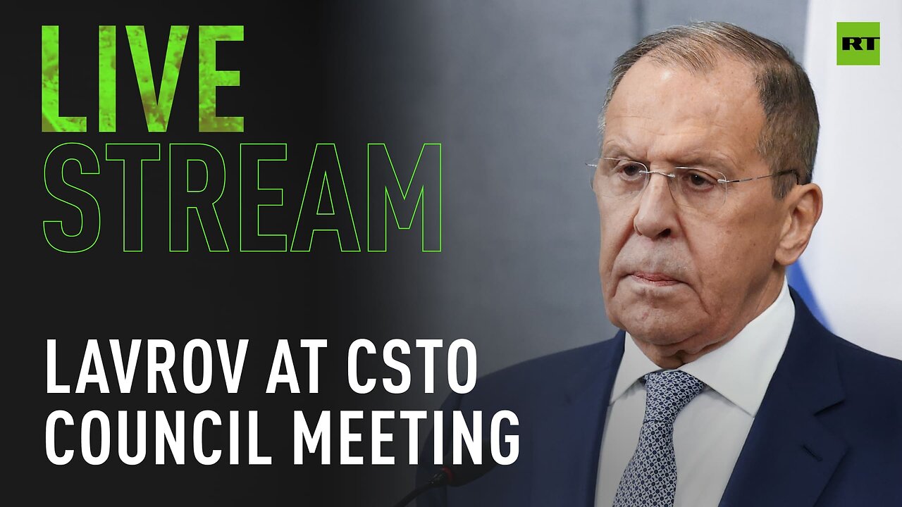 Lavrov takes part in the Council of Foreign Ministers of the CSTO member states