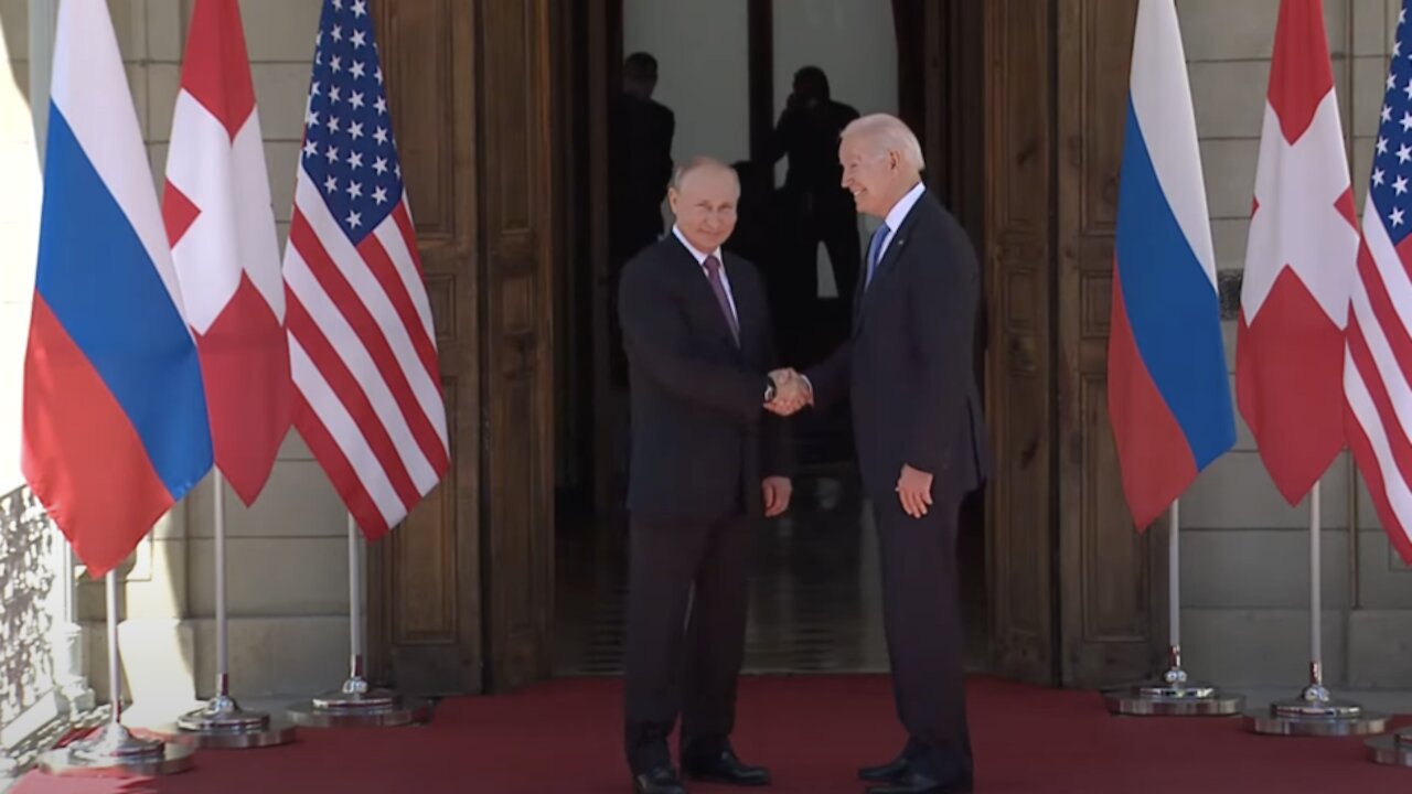 Superpower HANDSHAKE! Putin & Biden meet in Geneva’s Villa La Grange for summit