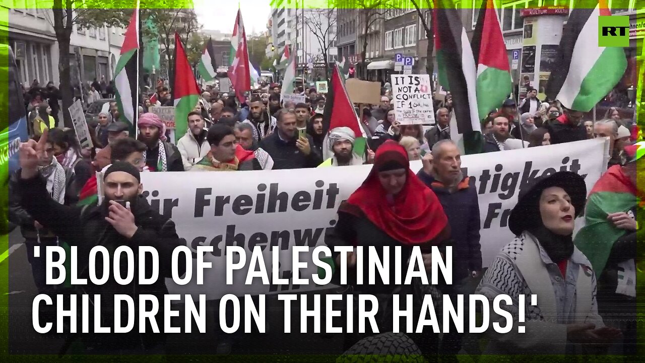 Dusseldorf protesters demand Israeli arms embargo