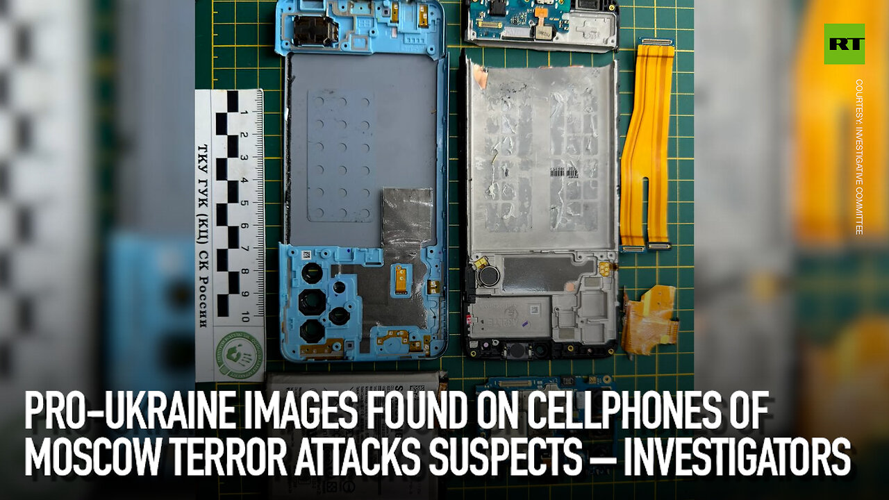 Pro-Ukraine images found on cellphones of Moscow terror attacks suspects – investigators
