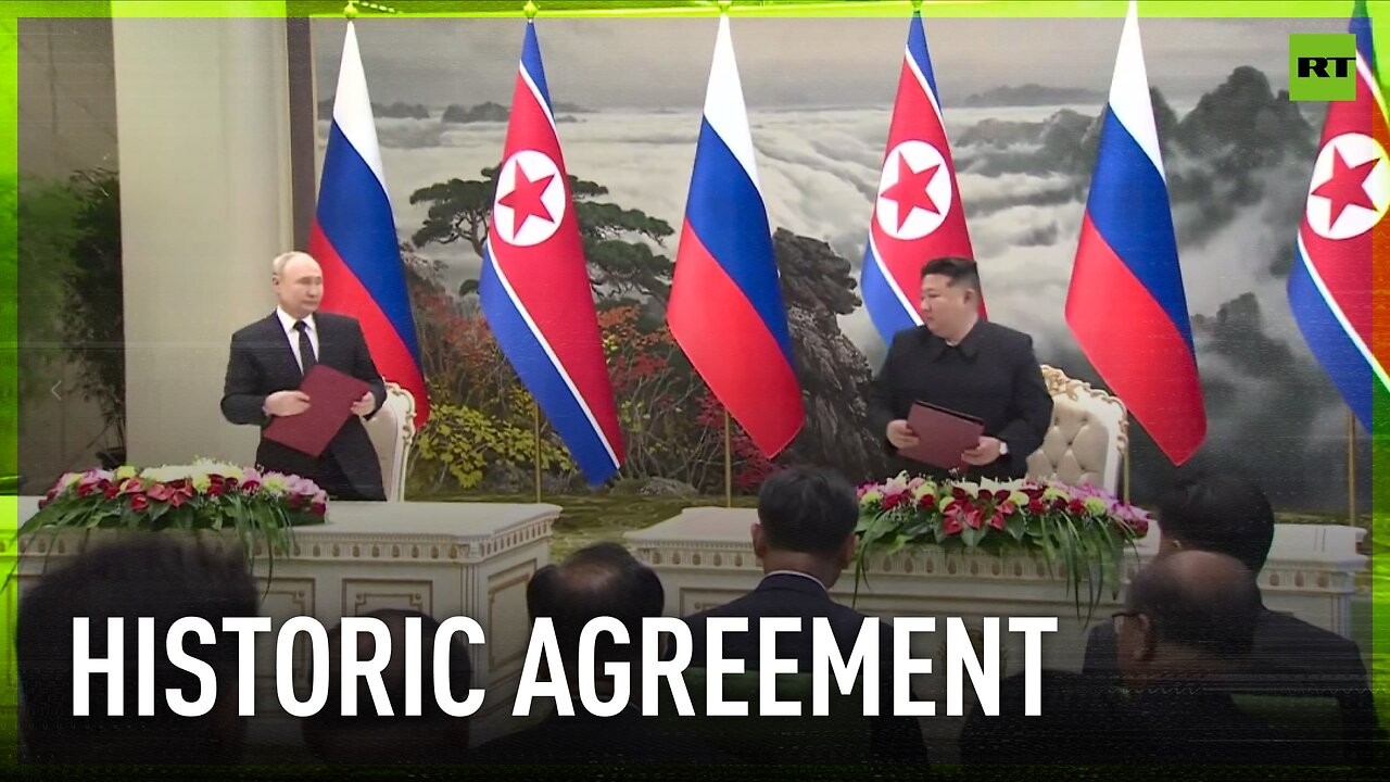 Putin, Kim Jong-un sign agreement on comprehensive strategic partnership